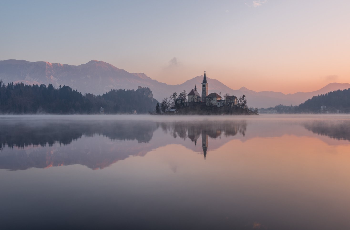 Calm Lake Water Landscape